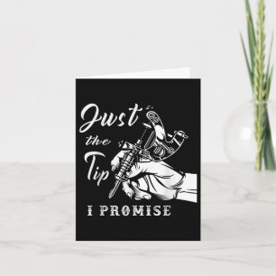 Cartão Apenas O Artista Da Tatuagem Tatuou Tatuando Inke