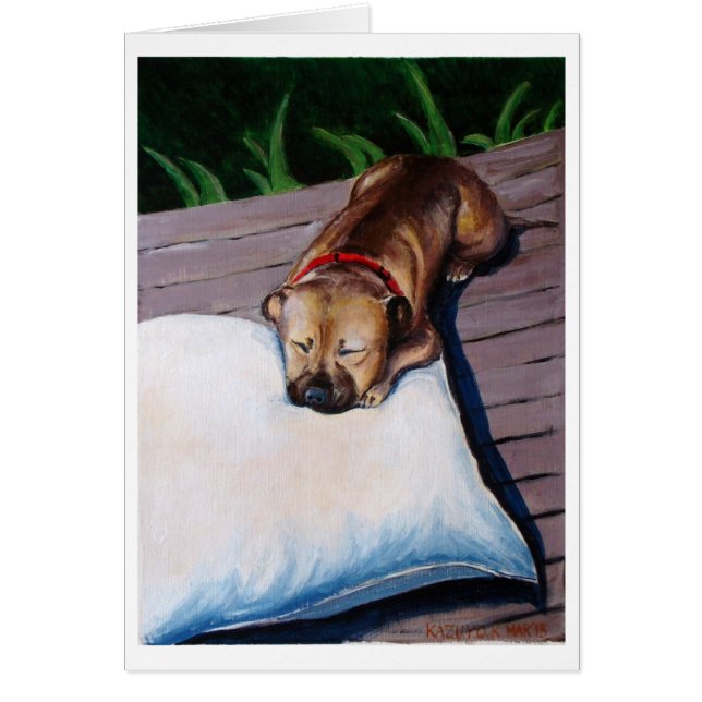 Cartão Apenas o canto é muito bem (Frente)