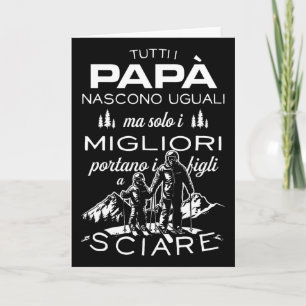 Cartão Apenas Os Melhores Pais Levam Os Seus Filhos Ao Es