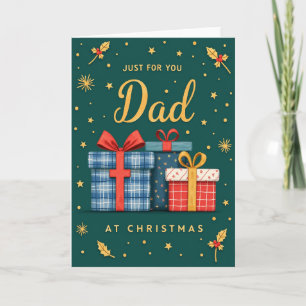 Cartão Apenas Para Você Papai No Natal