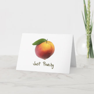 Cartão Apenas Peachy