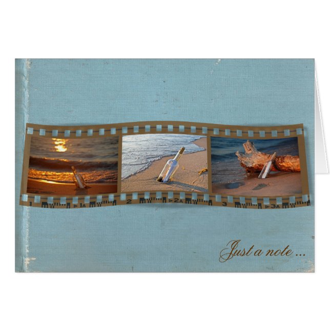 Cartão Apenas Uma Nota (Frente horizontal)