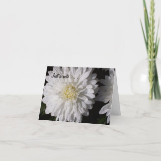 Cartão Apenas uma nota…