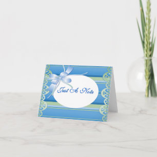 Cartão Apenas uma nota Notecard