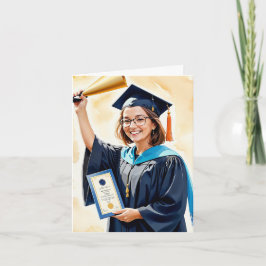 Cartão Aplausos triunfantes - Um brinde ao seu sucesso