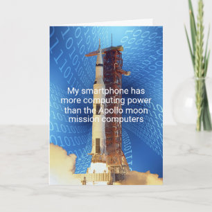 Cartão Apollo 11 Computing Power