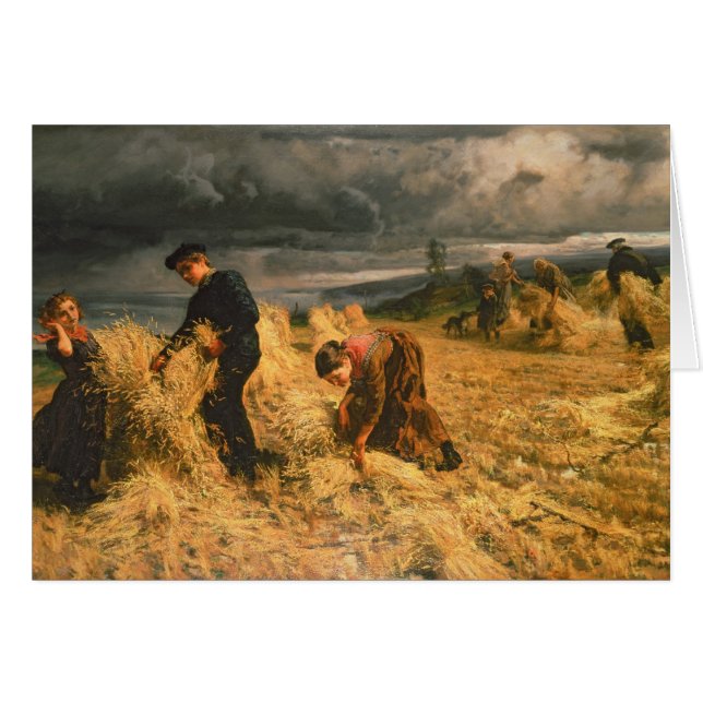 Cartão Após a tempestade (Frente Horizontal)