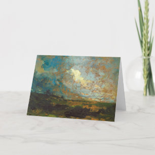 Cartão Após o Chá - Edward Mitchell Banister