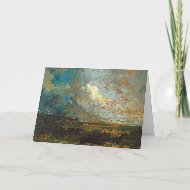 Cartão Após o Chá - Edward Mitchell Banister (Frente)