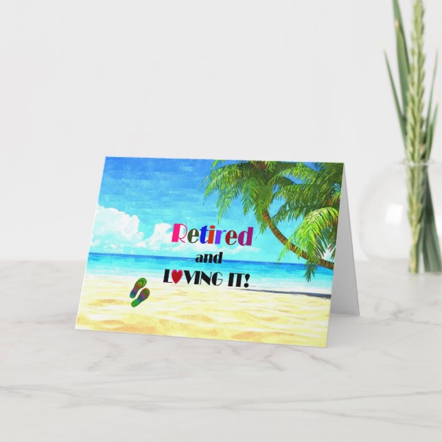 Cartão Aposentado e Adorando! (Frente)