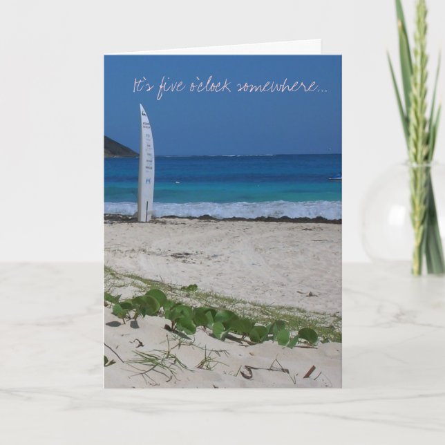 Cartão Aposentadoria, férias, ruptura (Frente)