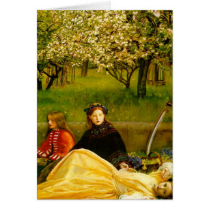 Cartão Apple Blossoms Primavera Fine Art