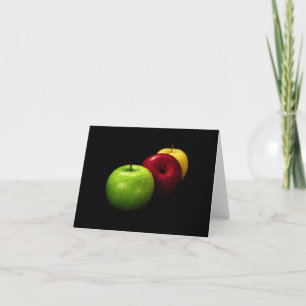 Cartão apple fruit  photograph