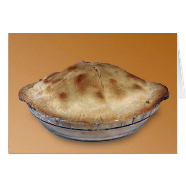 Cartão Apple Pie (Frente Horizontal)