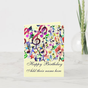 Cartão Apreciação de Música_