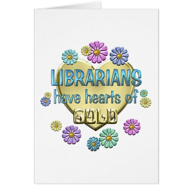 Cartão Apreciação do bibliotecário (Frente)
