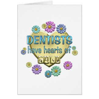 Cartão Apreciação do dentista