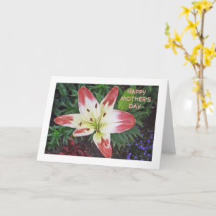 Cartão Apreciação do Dia das Mães/ PRETTY DAYLILY