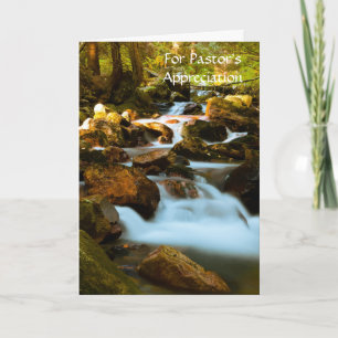 Cartão Apreciação do Pastor
