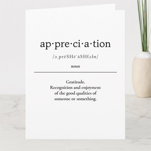 Cartão Apreciação do Professor Dotado CoWorker (Frente)