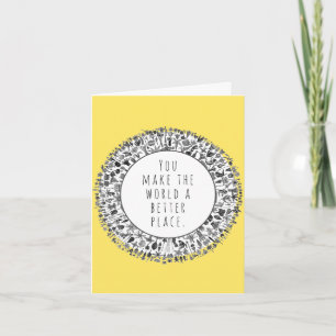 Cartão Apreciação do Voluntário