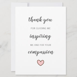 Cartão apreciação fofa do professor pelos alunos