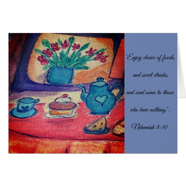 Cartão Aprecie! (Frente horizontal)