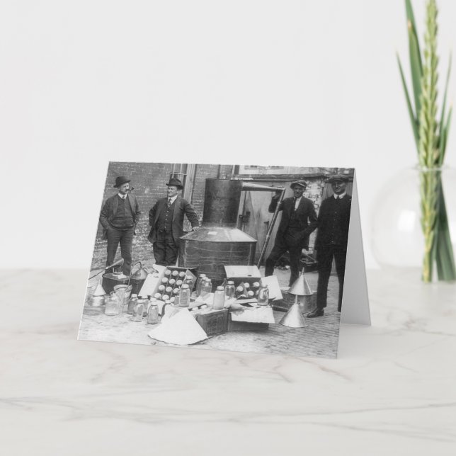 Cartão Apreendido Moonshine ainda, 1922 (Frente)