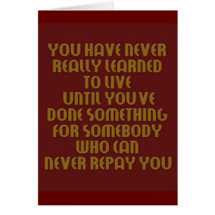 Cartão aprenda viver coleção