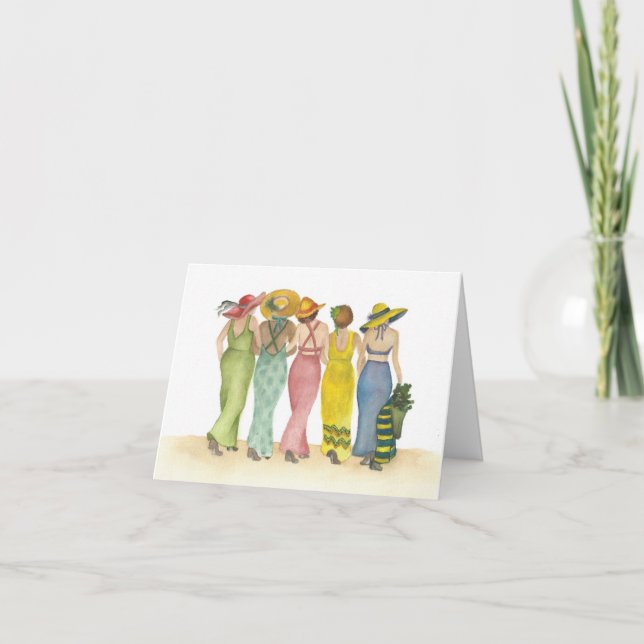 Cartão Aprendendo a dançar na chuva (Frente)