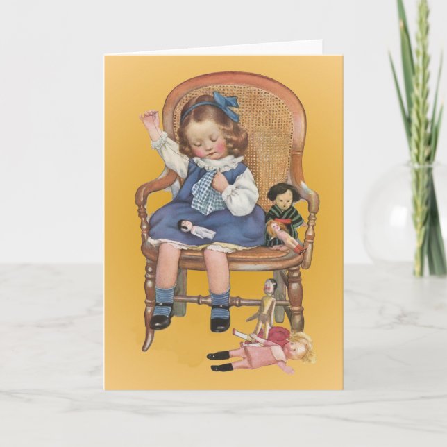 Cartão Aprendendo a mastigar (Frente)