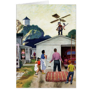 Cartão Aprendizagem voar