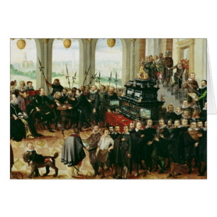 Cartão Apresentação ao duque Phillip II