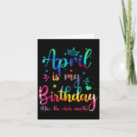 April É Meu Aniversário Sim O Mês Todo Engraçado B