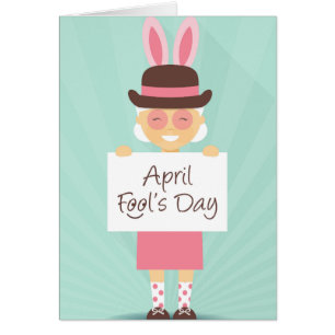 Cartão april fools day