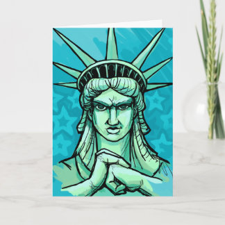 Cartão Apronte para perfurar algo liberdade