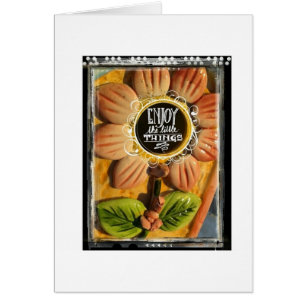 Cartão Aproveite as pequenas coisas