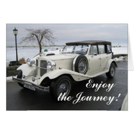 Cartão Aproveite o carro de viagem