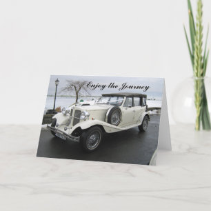 Cartão Aproveite o carro de viagem