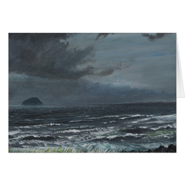 Cartão Aproximando-se da Tempestade 2007 (Frente Horizontal)