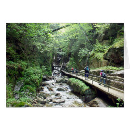 Cartão Aproximando-se do Flume - Placa