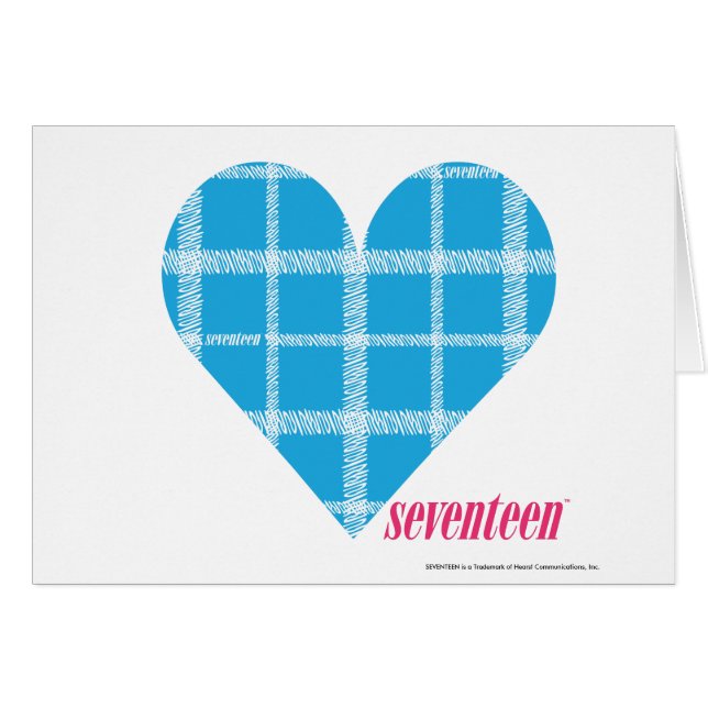 Cartão Aqua 2 da xadrez (Frente Horizontal)