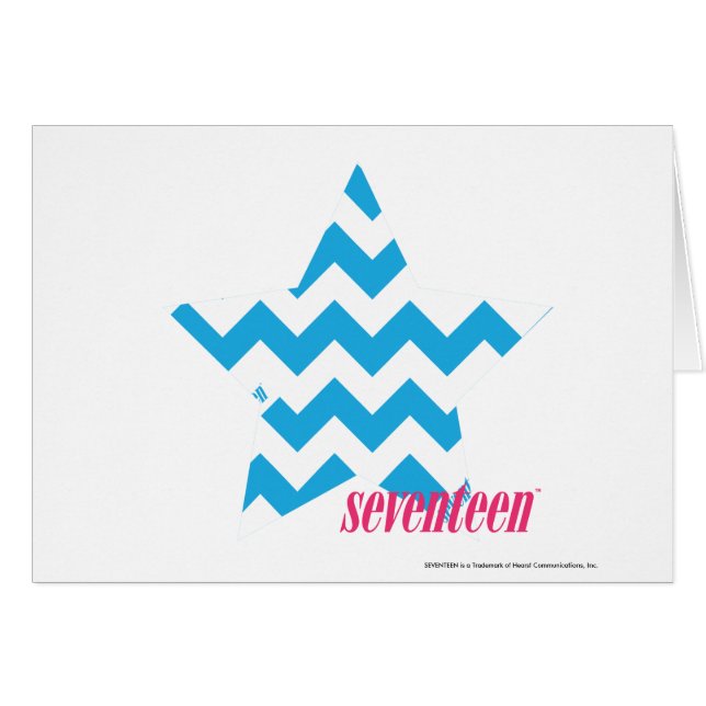 Cartão Aqua 2 do ziguezague (Frente Horizontal)