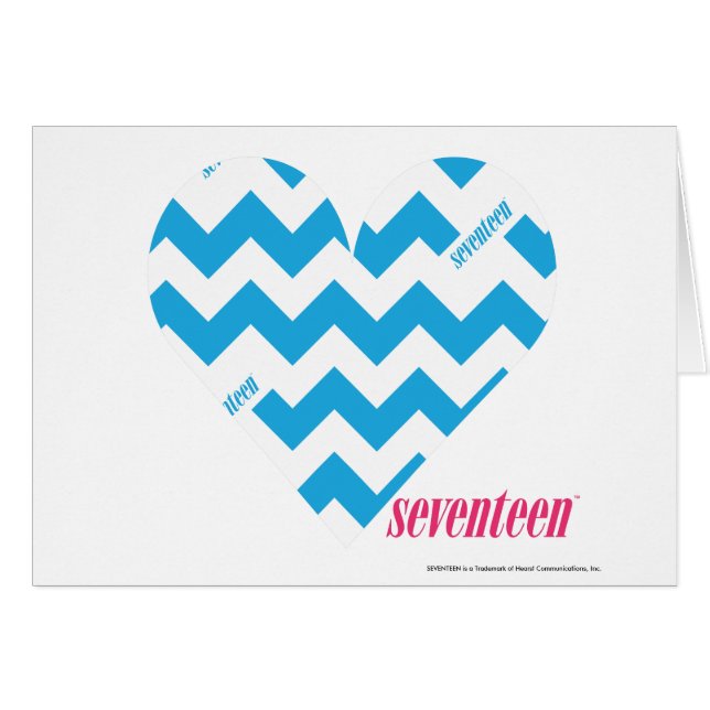 Cartão Aqua 4 do ziguezague (Frente Horizontal)