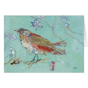 Cartão Aqua Bird