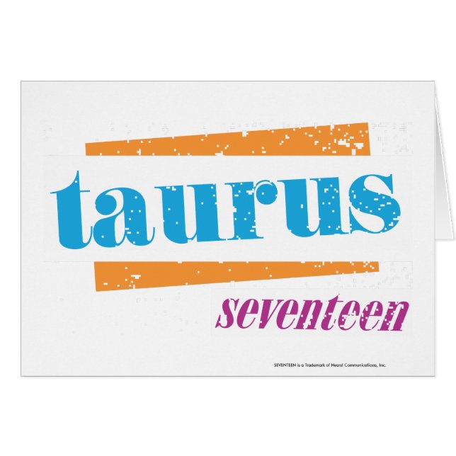 Cartão Aqua do Taurus (Frente Horizontal)