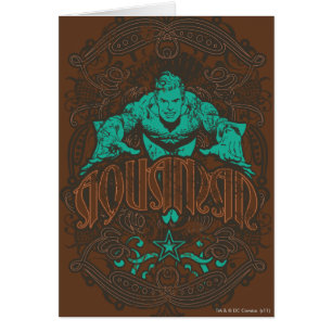 Cartão Aquaman, é a hora do show! Poster