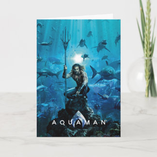 Cartão Aquaman | Prince Orin Com Animais Aquáticos