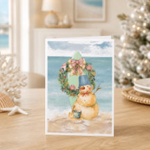 Aquarela Praia Sandman Prancha de Surf Natal