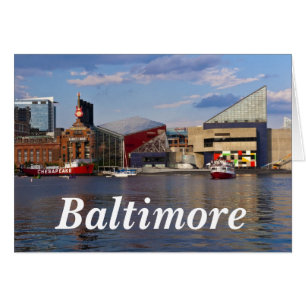 Cartão Aquário nacional - Baltimore 2